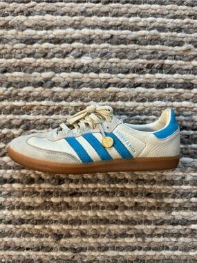 Sporty & Rich x Adidas Samba - OG Cream Blue
